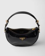 Prada Arqué Naplak Patent Leather Shoulder Bag - Image 4